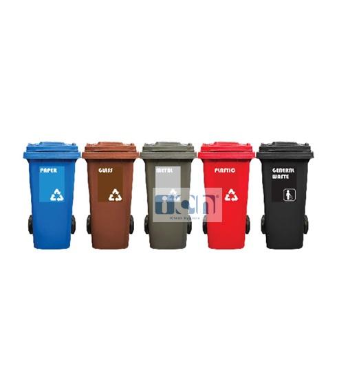 120L M5W garbage bin 5 in 1w