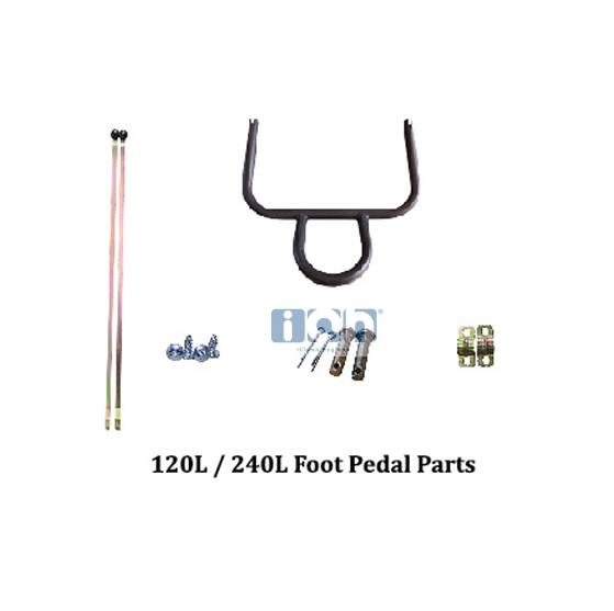 120L or 240L foot pedal parts