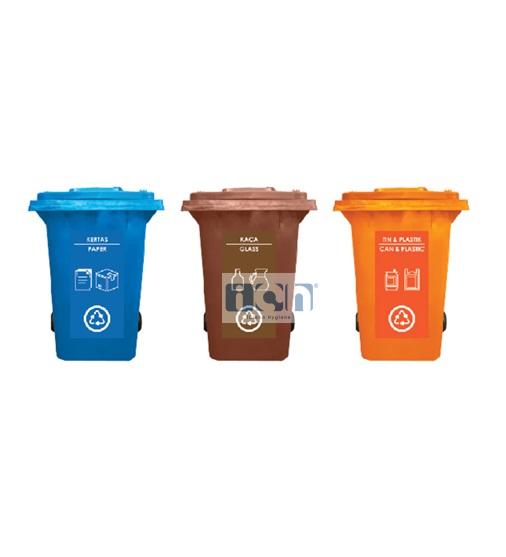 360L CM3 garbage bin 3 in 1