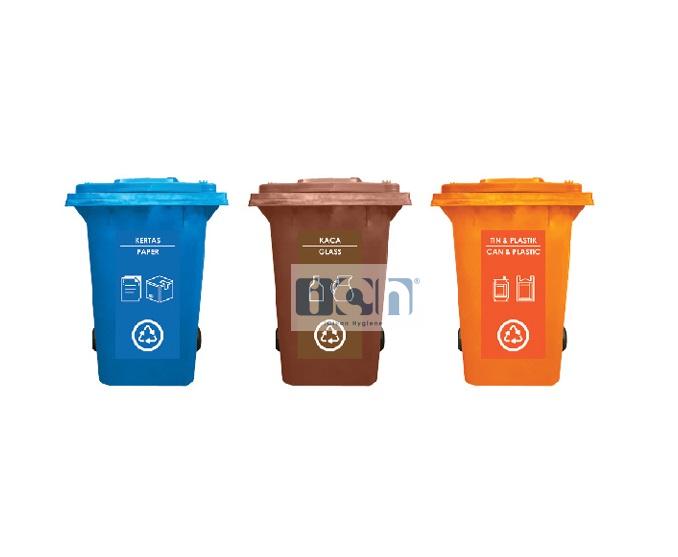 360L CM3 garbage bin 3 in 1
