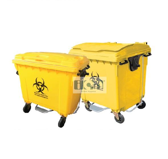 garbage bin with foot pedal 2