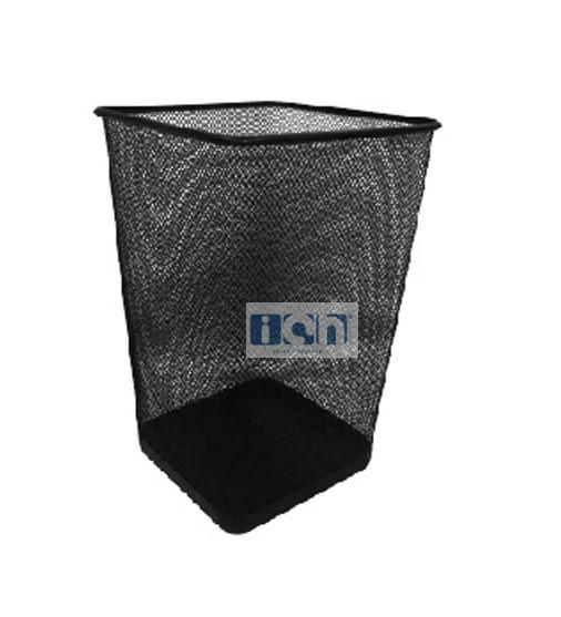 metal wire paper bin square